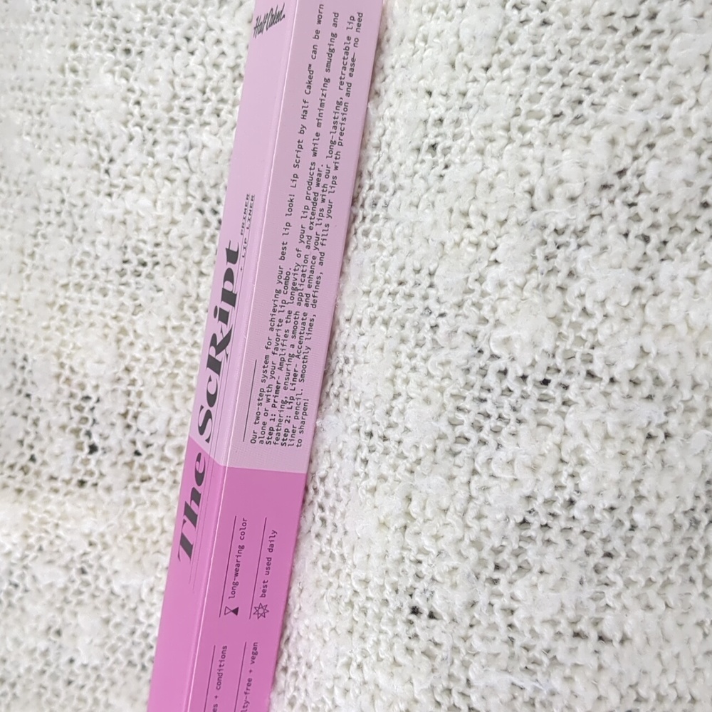 Half Caked The Script Lip Primer/Liner in AM to PM, 0.07g/0.024oz - Picture 9 of 11